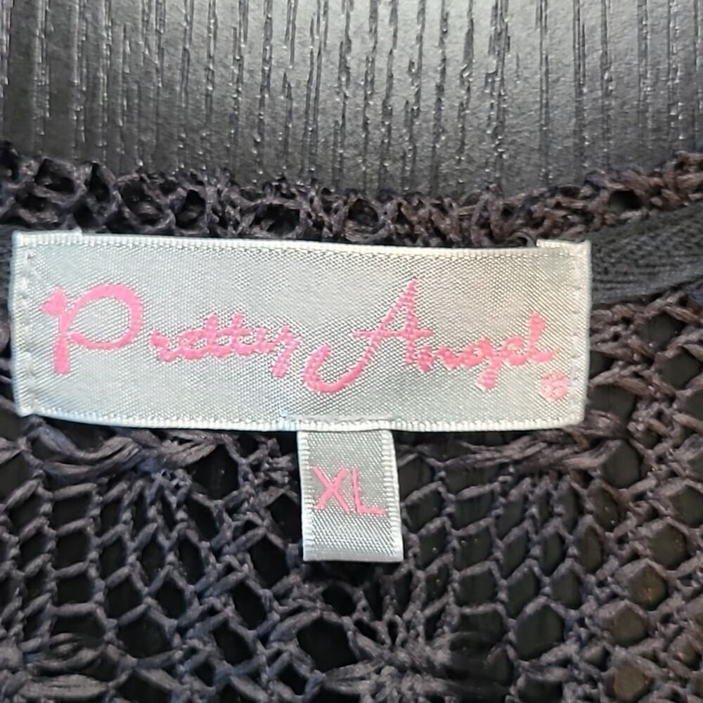 Pretty Angel whimsigoth crochet blouse - Picture 4 of 4